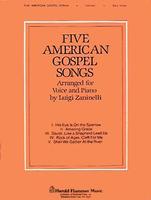Five American Gospel Songs Vocal Solo & Collections sheet music cover